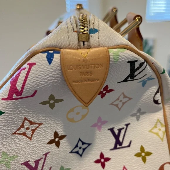 Louis Vuitton Monogram Multicolore Speedy 30 (White) - Picture 6 of 11
